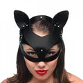 BAD KITTY LEATHER CAT MASK