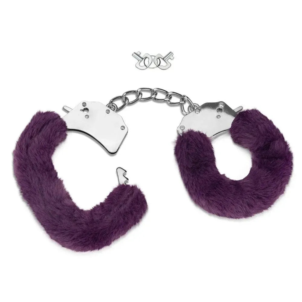 Me You Us Furry Handcuffs Purple - Rapture Works