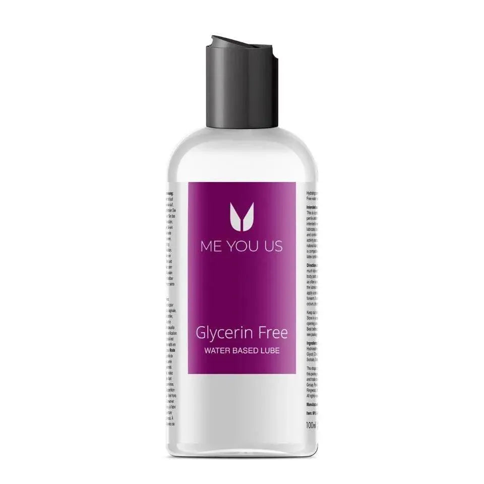 Me You Us Glycerin Free Water Based Lube 100ml - Rapture Works