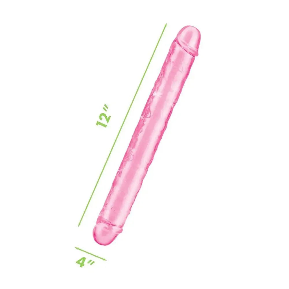Me You Us Ultra Double Dildo 12 Inches Pink - Rapture Works