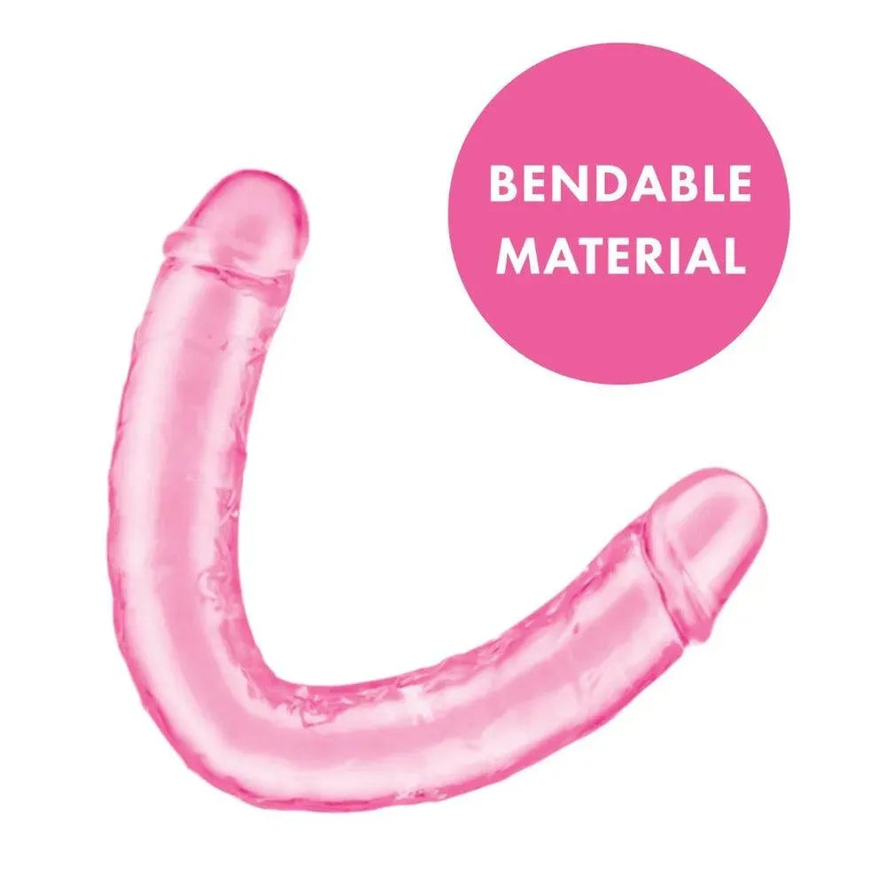 Me You Us Ultra Double Dildo 12 Inches Pink - Rapture Works