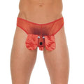AMORABLE ANIMAL POUCH G-STRING - RED