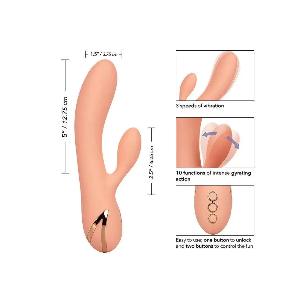 Monterey Magic Vibrator with Clit Stim - Rapture Works