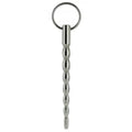 STAINLESS STEEL URETHRAL SOUND WITH RING HANDLE