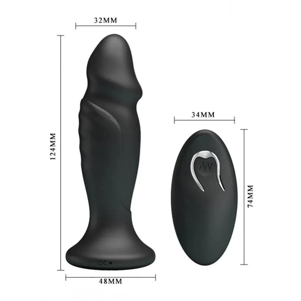 Mr Play Powerful Vibrating Anal Plug - Rapture Works