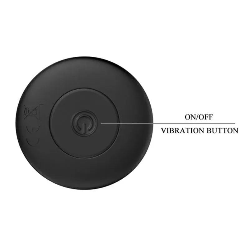 Mr Play Vibrating Anal Plug - Black - Rapture Works