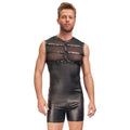 MATTE LOOK SHIRT WITH BUILT-IN CHEST HARNESS