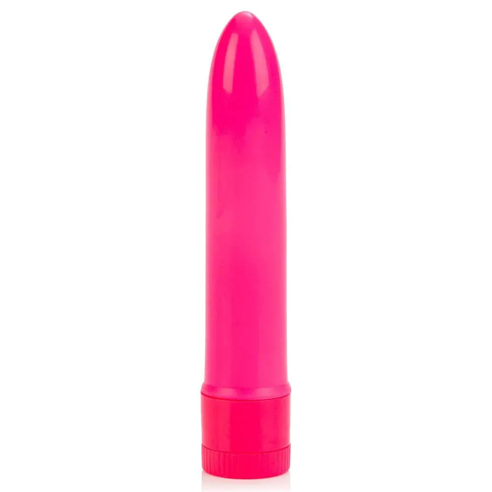 Neon Pink Multi Speed Mini Vibrator - Rapture Works
