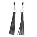 NIPPLE CLAMPS WITH LEATHER TASSELS