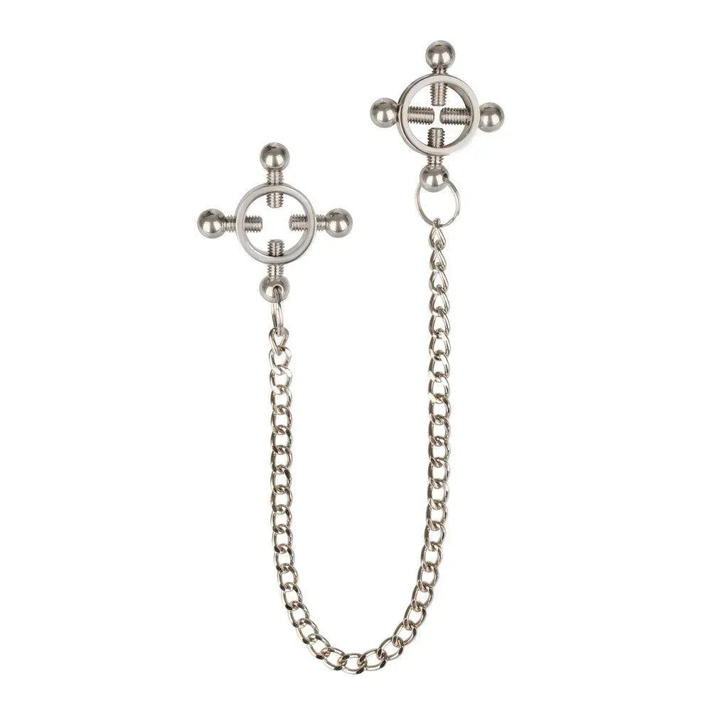 Nipple Grips 4 Point Nipple Press With Chain - Rapture Works