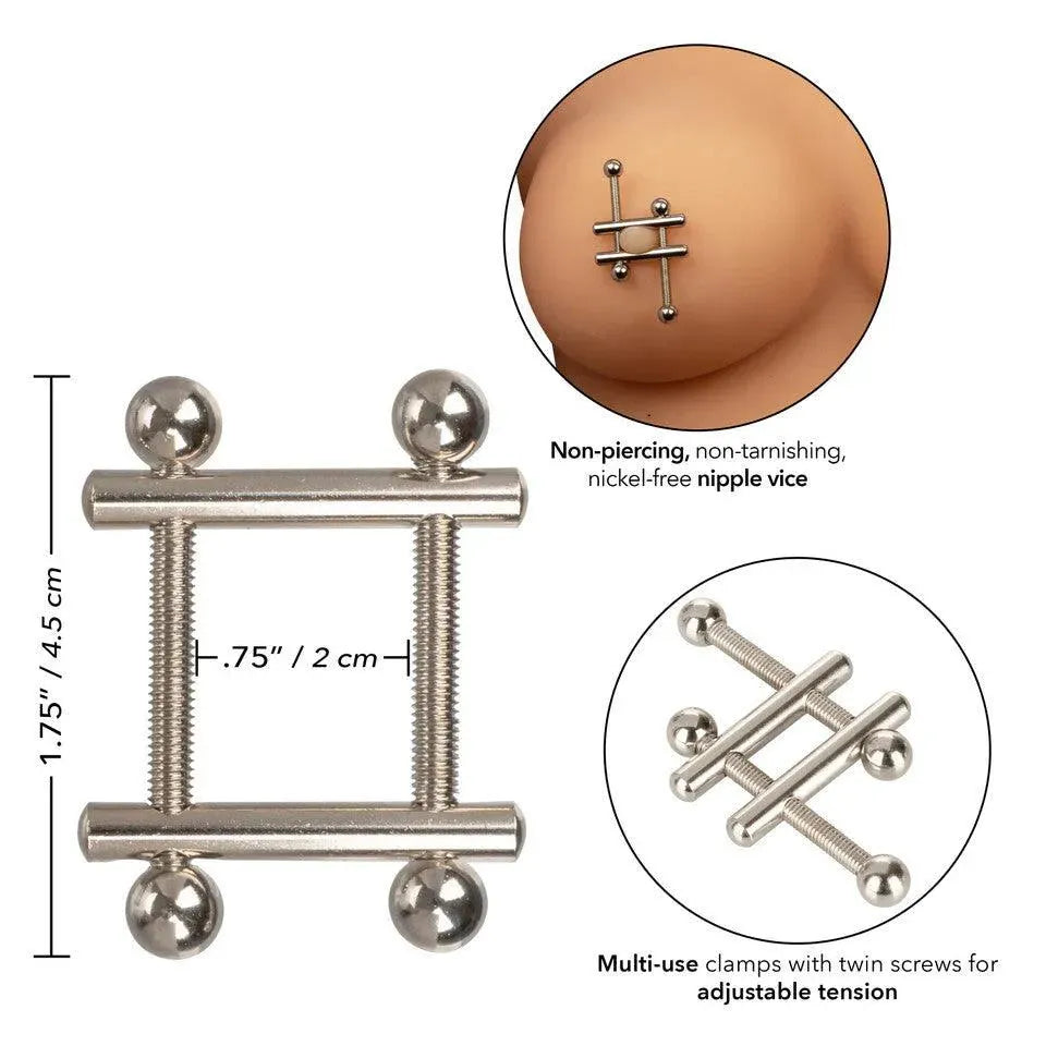 Nipple Grips Crossbar Nipple Vices - Rapture Works