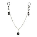 NIPPLE PLAY® NON-PIERCING NIPPLE CHAIN JEWELRY - ONYX