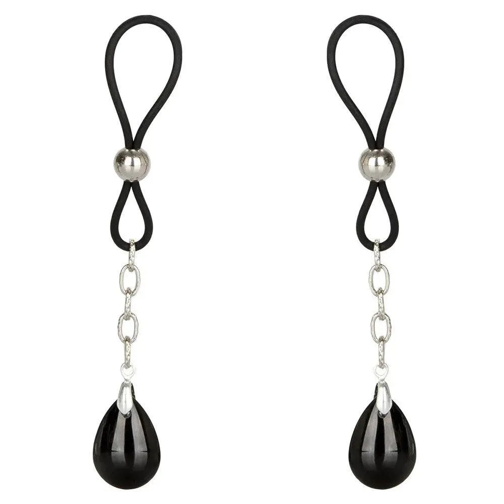 Nipple Play NonPiercing Nipple Jewellery Onyx - Rapture Works