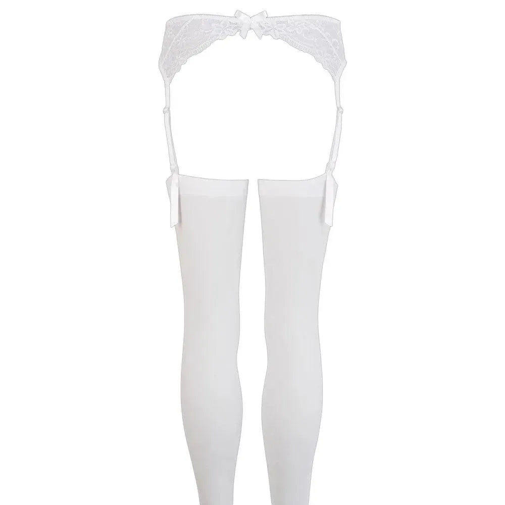 NOXQSE Suspender Set White - Rapture Works