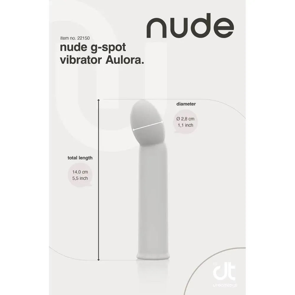 Nude Aulora Mini G-Spot Vibrator - Rapture Works