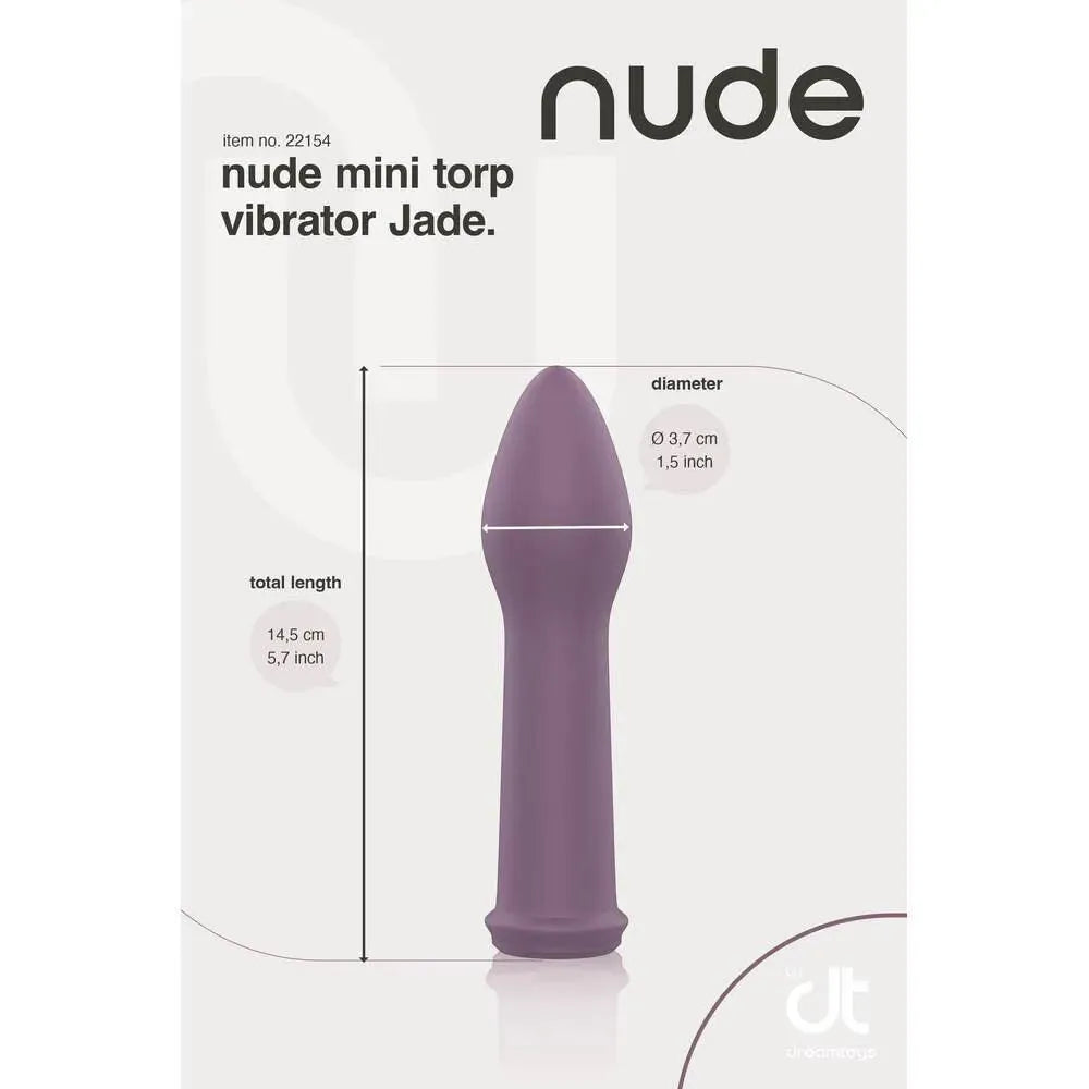 Nude Jade Mini Torp Vibrator - Rapture Works