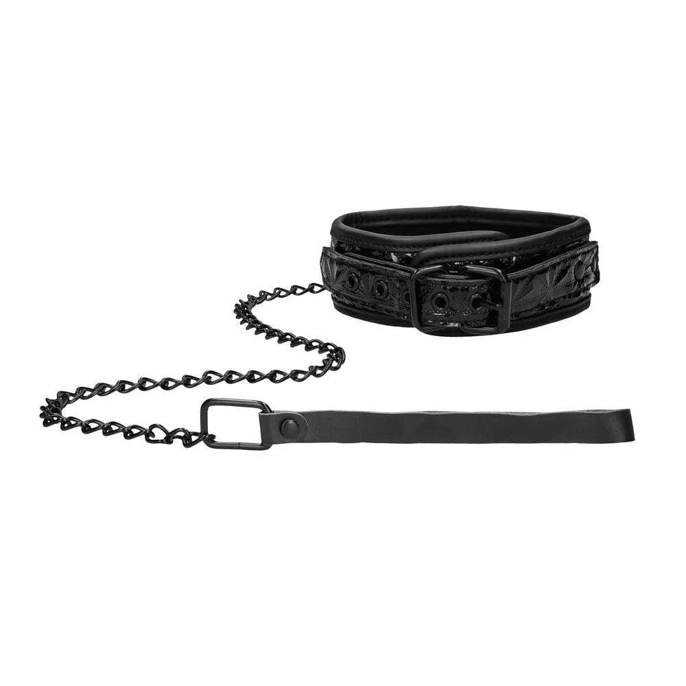 Ouch Luxury Collar With Leash - Rapture Works