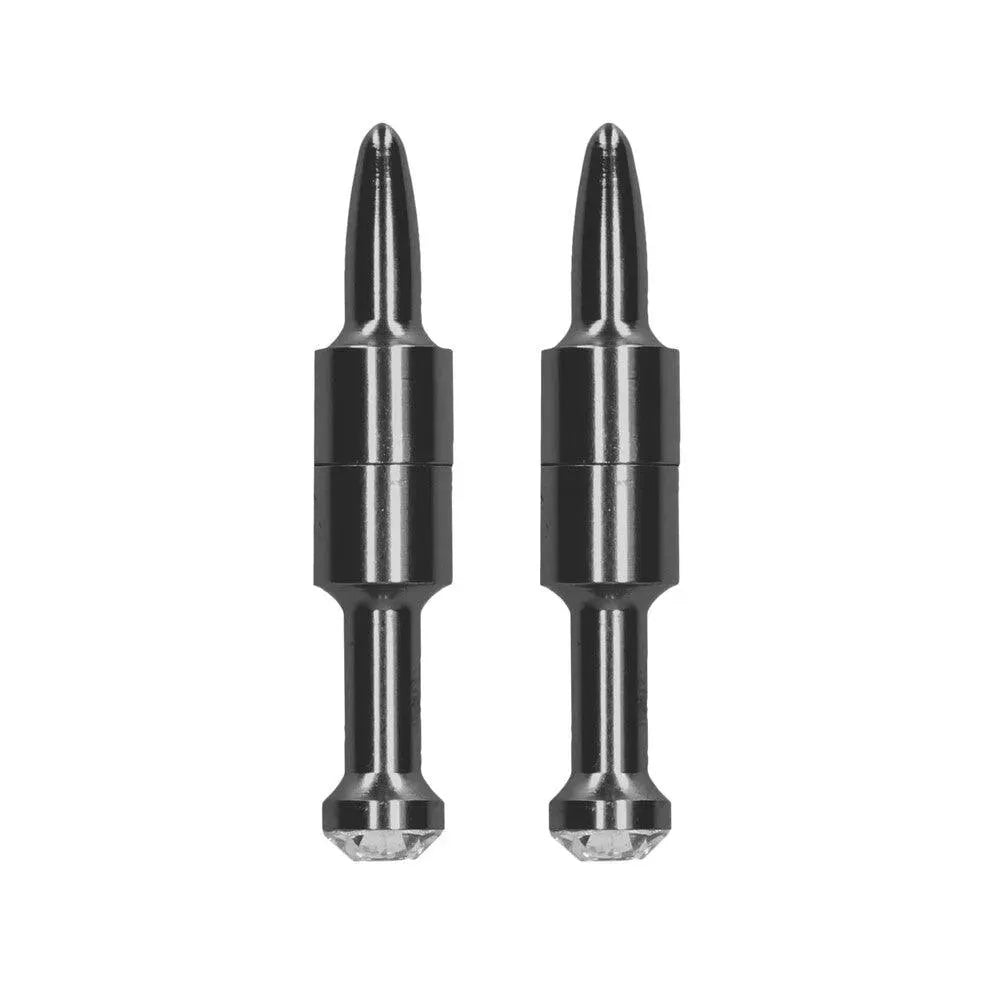 Ouch Magnetic Nipple Clamps Diamond Pin Grey - Rapture Works