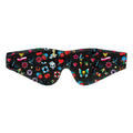 PRINTED EYE MASK WITH ELASTIC STRAP