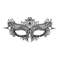 QUEEN BLACK LACE MASK