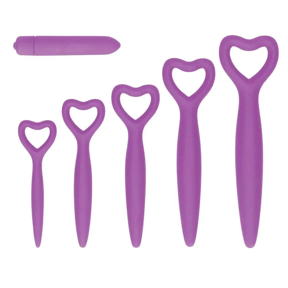 Ouch Silicone Vaginal Dilator Set Purple - Rapture Works