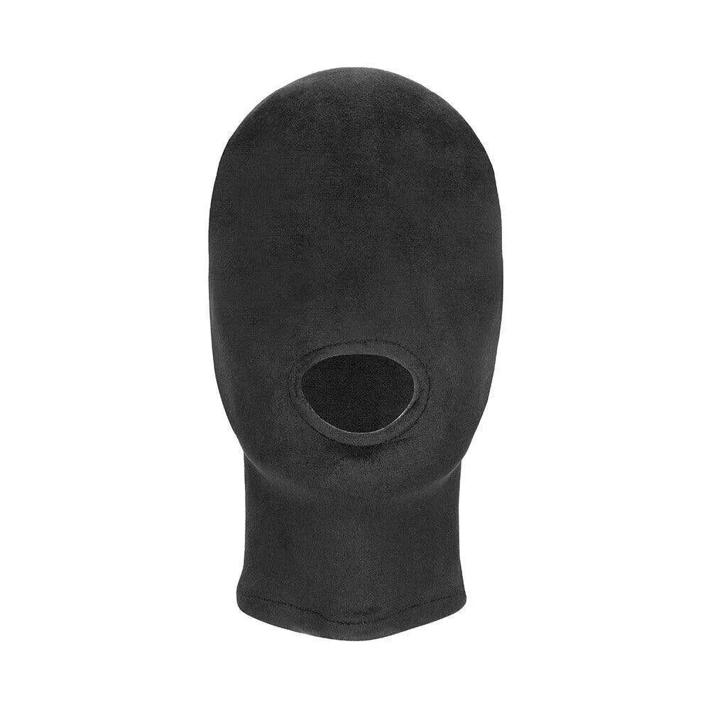 Ouch Velvet Mask With Mouth Opening - Rapture Works