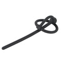 Piss Play Penis Plug - Hollow Dilator for Urinating and Ejaculating, 4.5 Inch Black