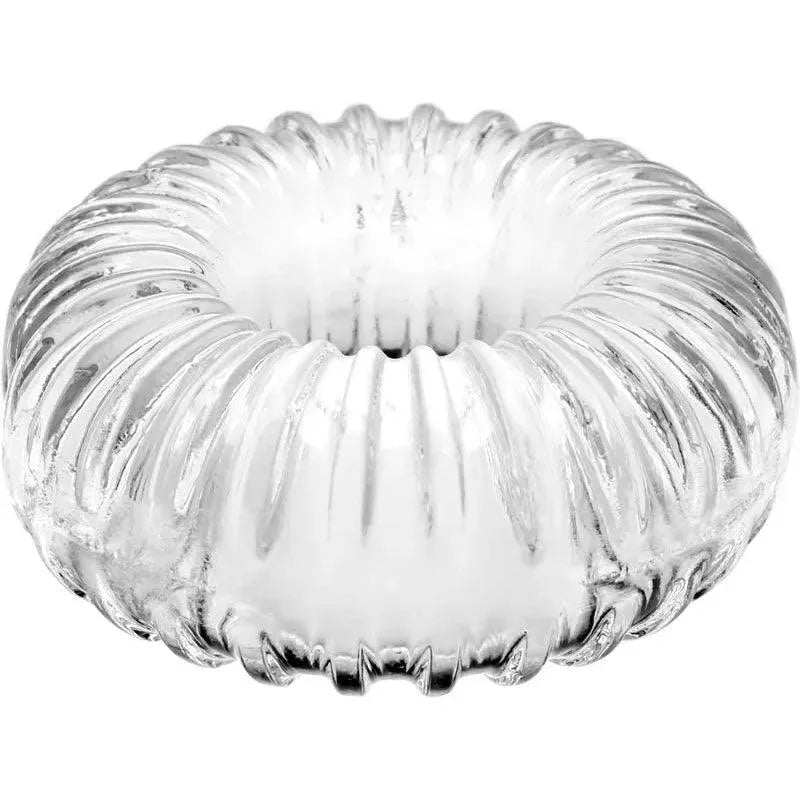 Perfect Fit Ribbed Ring Clear - Rapture Works