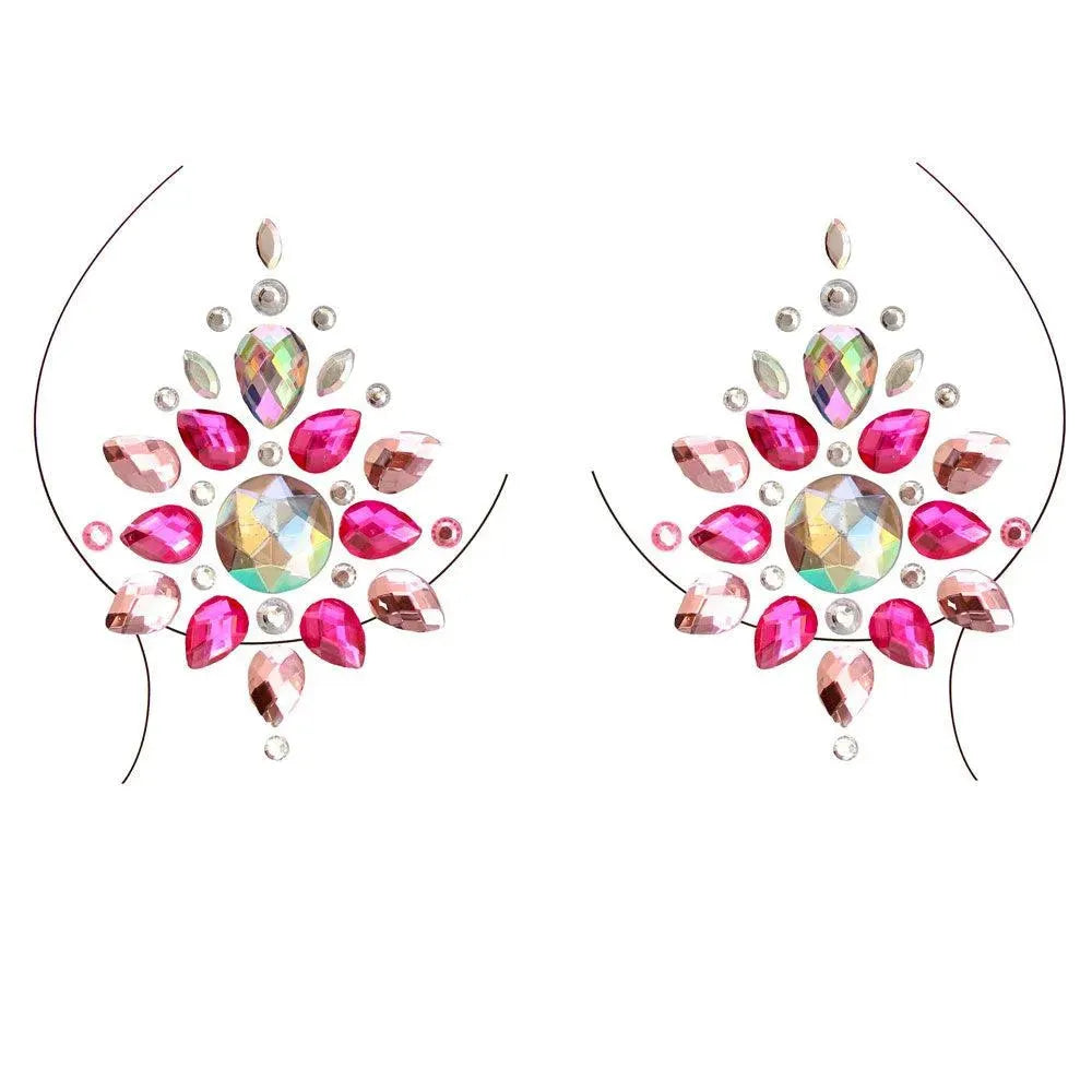 Phoenix Nipple Jewels Sticker NIPPLE007 - Rapture Works