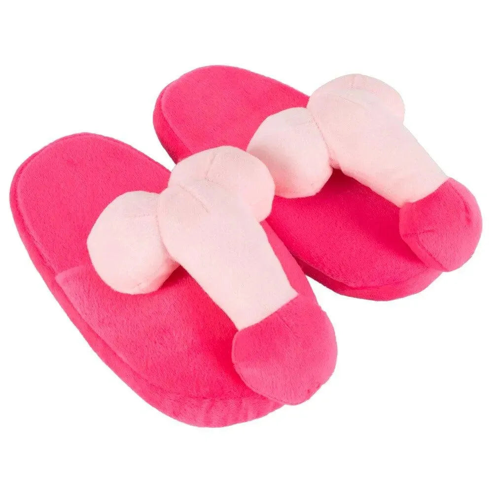 Pink Penis Slippers - Rapture Works