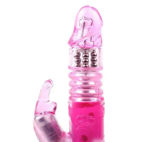 Pink Rabbit Vibrator With Thrusting Motion - Rapture Works
