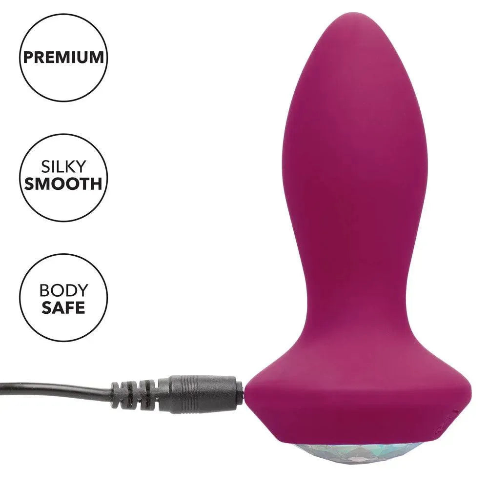 Power Gem Butt Plug Vibrating Crystal Probe PETITE - Rapture Works