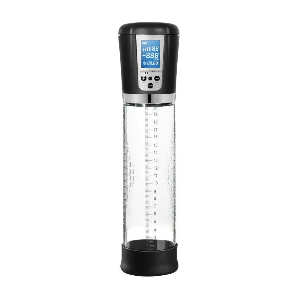 Premium Rechargeable Automatic LCD Penis Pump - Rapture Works
