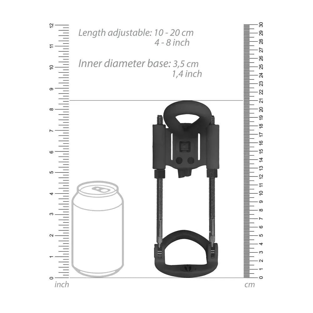 Pumped Penis Extender Black - Rapture Works