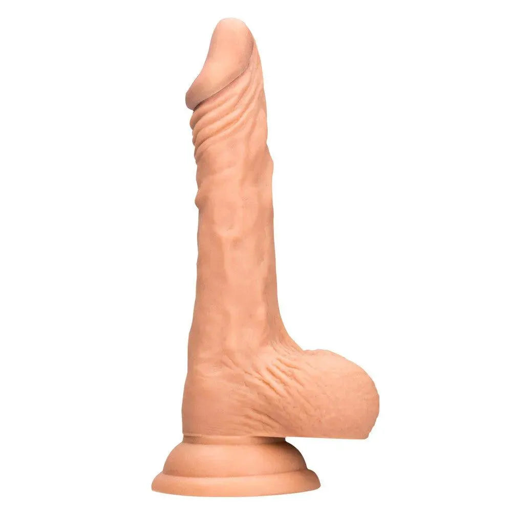 RealRock 10 Inch Dong With Testicles Flesh - Rapture Works