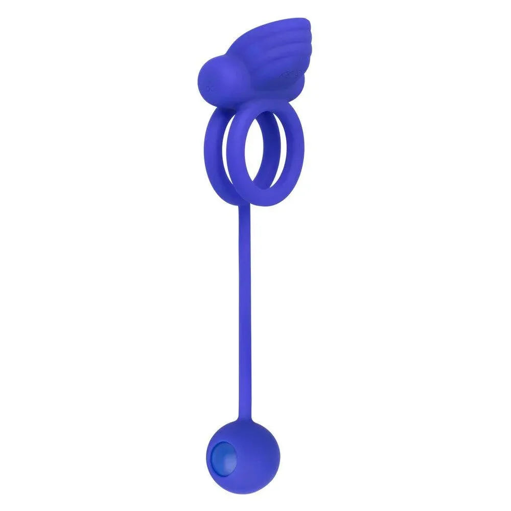 Rechargeable Dual Rockin Rim Enhancer Cock Ring - Rapture Works