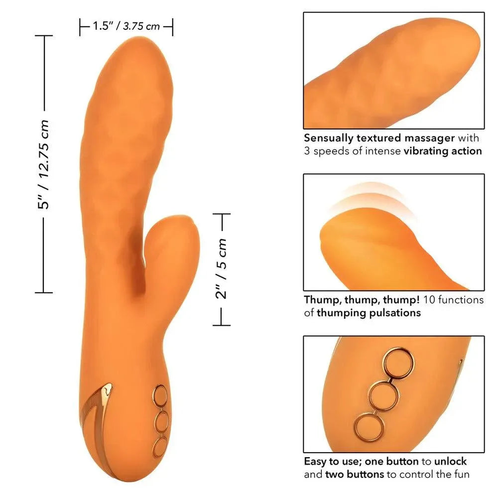 Rechargeable Newport Beach Babe Vibrator - Rapture Works