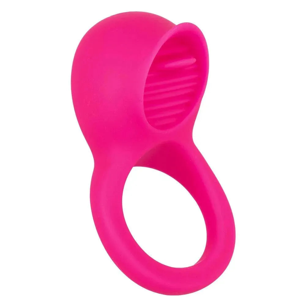Rechargeable Teasing Tongue Enhancer Cock Ring - Rapture Works