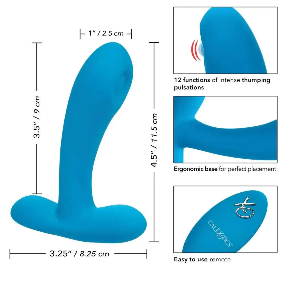 Remote Controlled Pulsing Pleaser Vibrator - Rapture Works