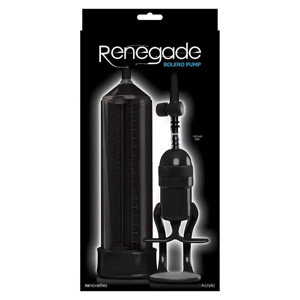 Renegade Bolero Pump Black - Rapture Works