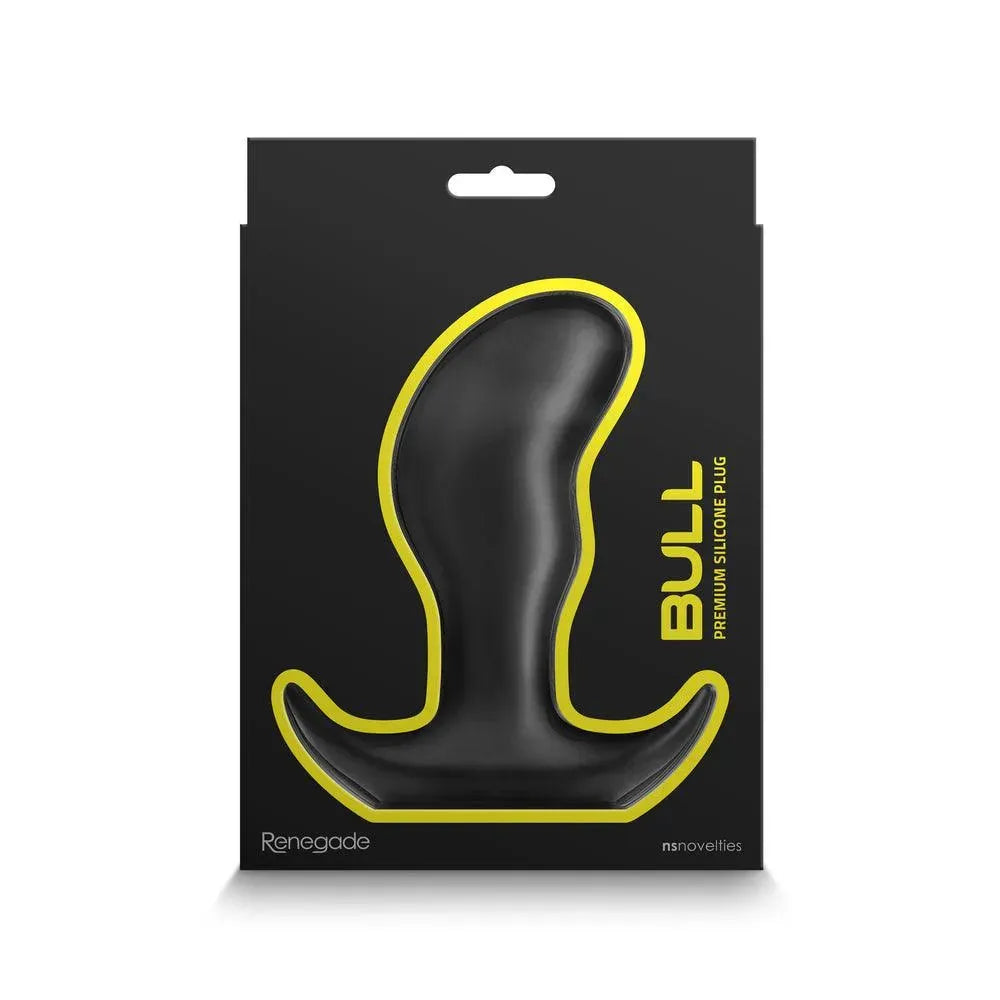 Renegade Bull Premium Silicone Anal Plug - Rapture Works