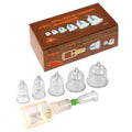 6 PIECE CUPPING SET WITH VACUUM PUMP