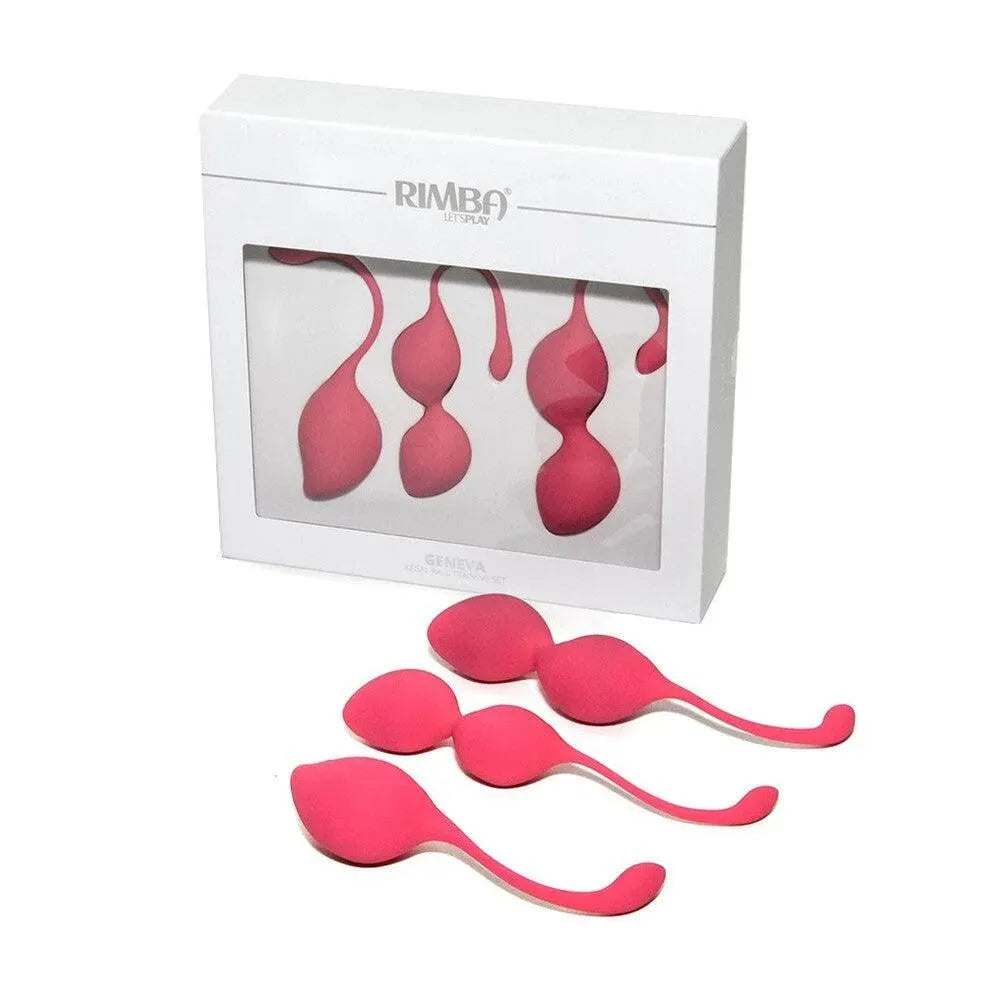 Rimba Geneva Kegal Ball Training Set Pink - Rapture Works