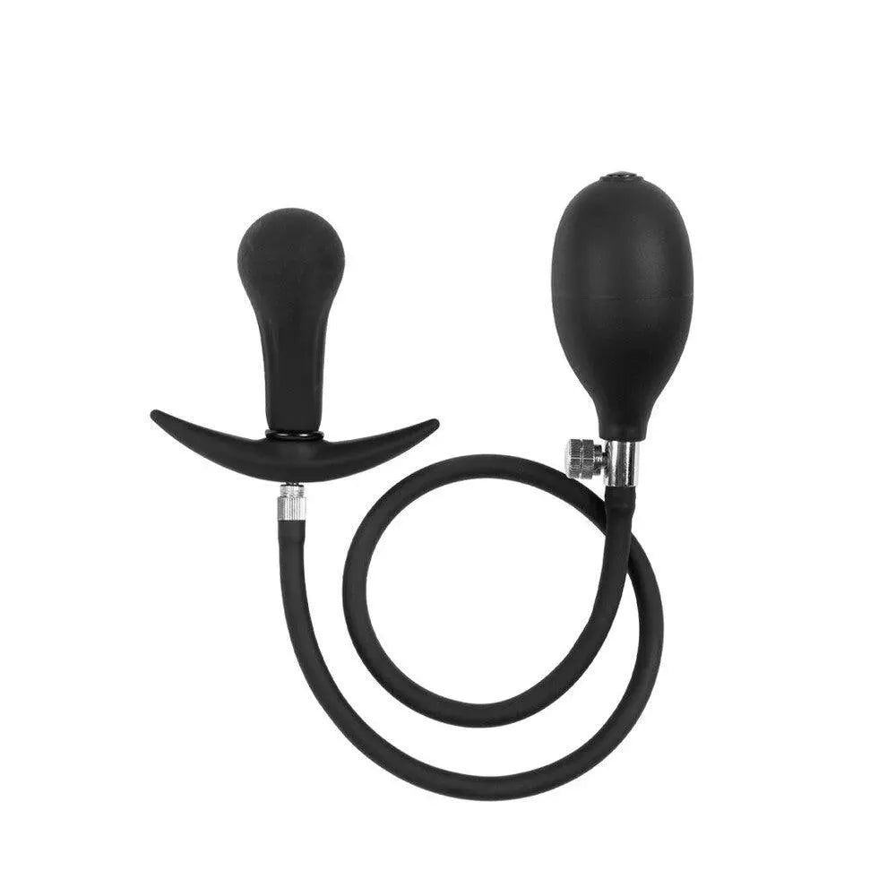 Rimba Latex Play Inflatable Anal Plug - Rapture Works