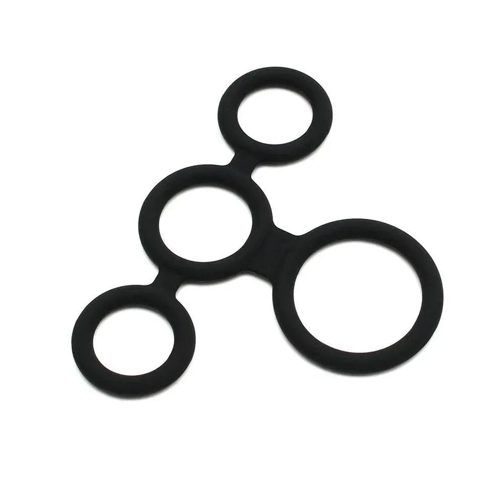 Rimba Quatro Cock Ring And Ball Splitter - Rapture Works