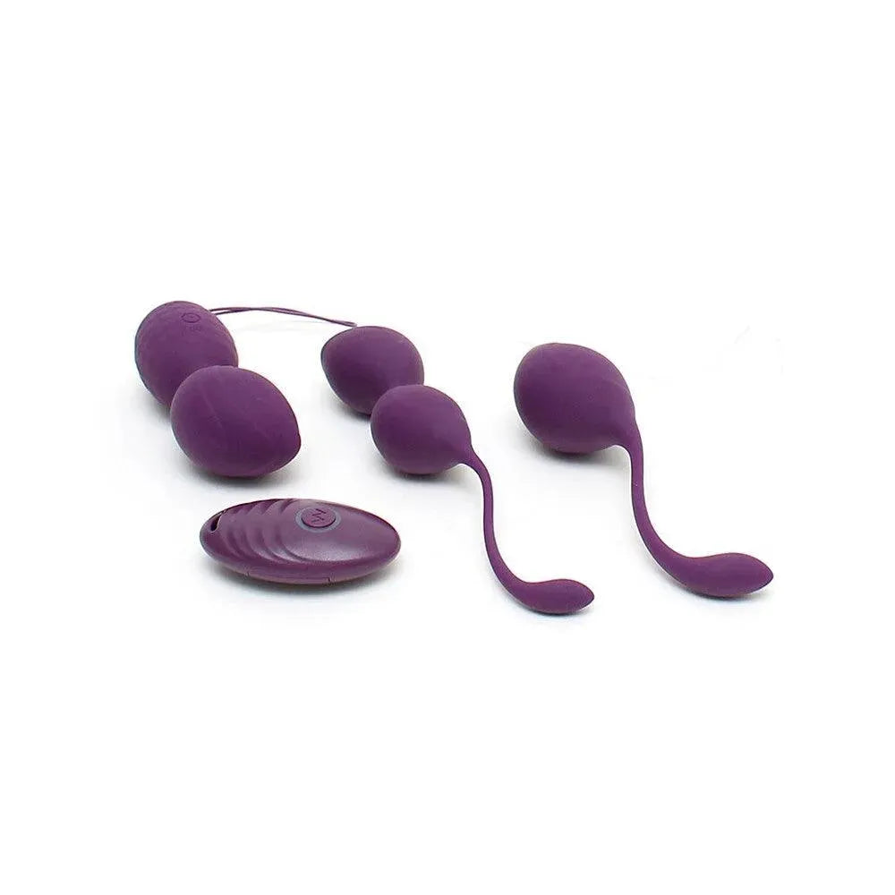Rimini Vibrating Kegel Ball Set With Remote Control - Rapture Works