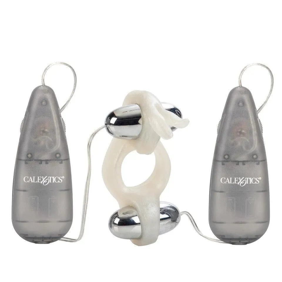 Rocking Rabbit Duo Vibrating Cock Ring - Rapture Works