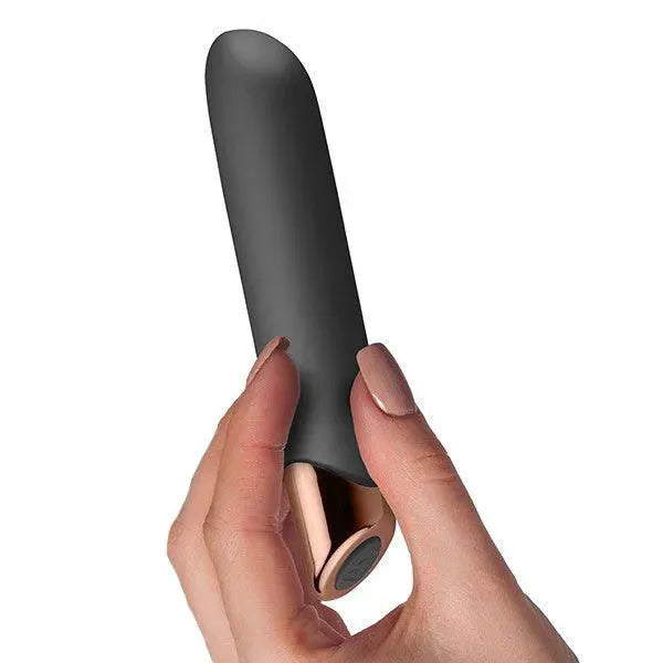 Rocks Off Chaiamo Black Rechargeable Vibrator - Rapture Works