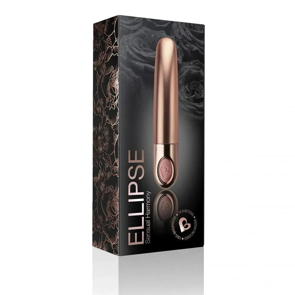 Rocks Off Ellipse Mini Vibrator Dusk Pink - Rapture Works