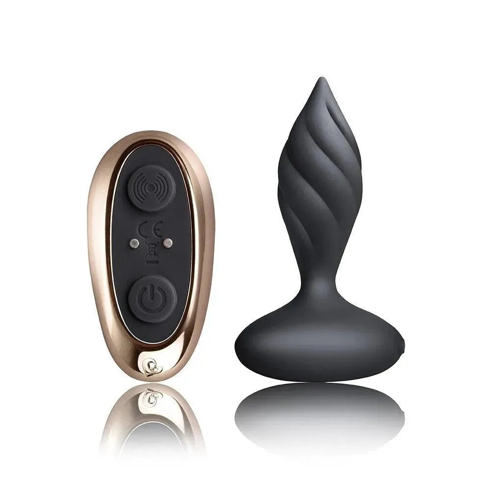 Rocks Off Petite Sensations Desire Butt Plug Black - Rapture Works